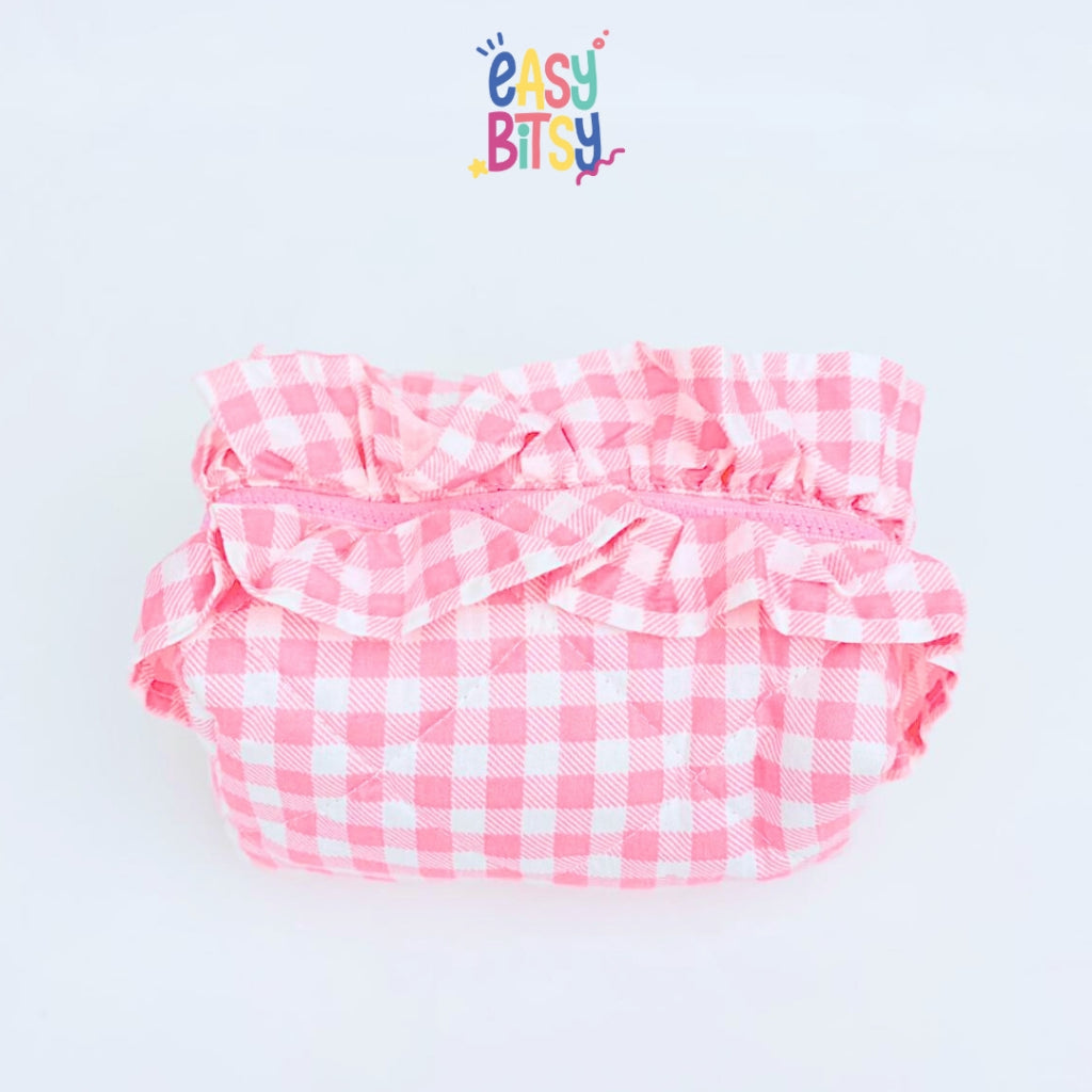 Easy Bitsy Pouch Korea Tempat Make Up Lucu - Cheerful Tidak ada merek
