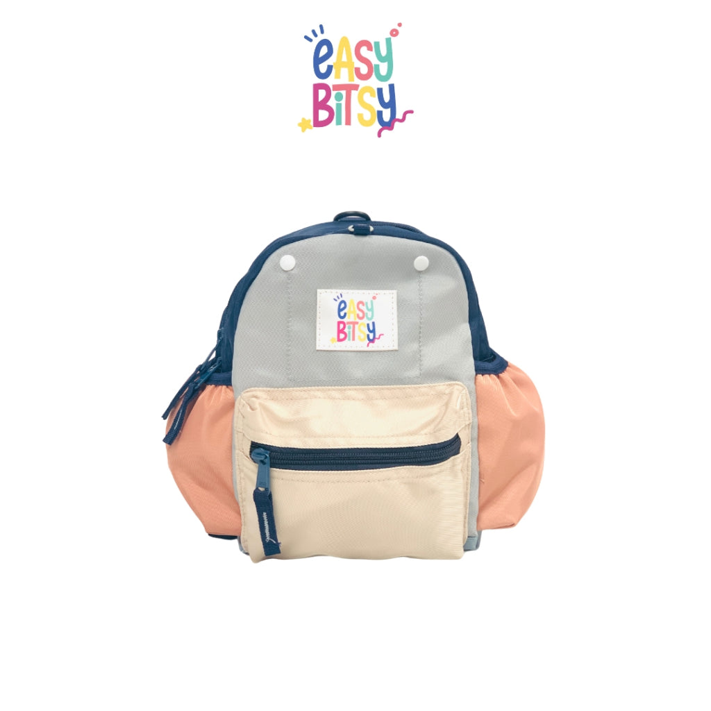 Easybitsy Tas Ransel Backpack Sekolah Flintstone Kecil Anak Laki-Laki Perempuan PAUD-TK - Colorful Tidak ada merek