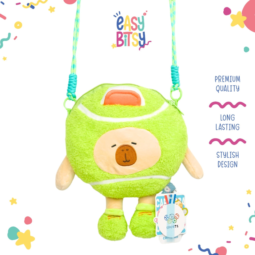 Easy Bitsy Tas Anak Capy Bara Tenis Ransel Selempang Tidak ada merek