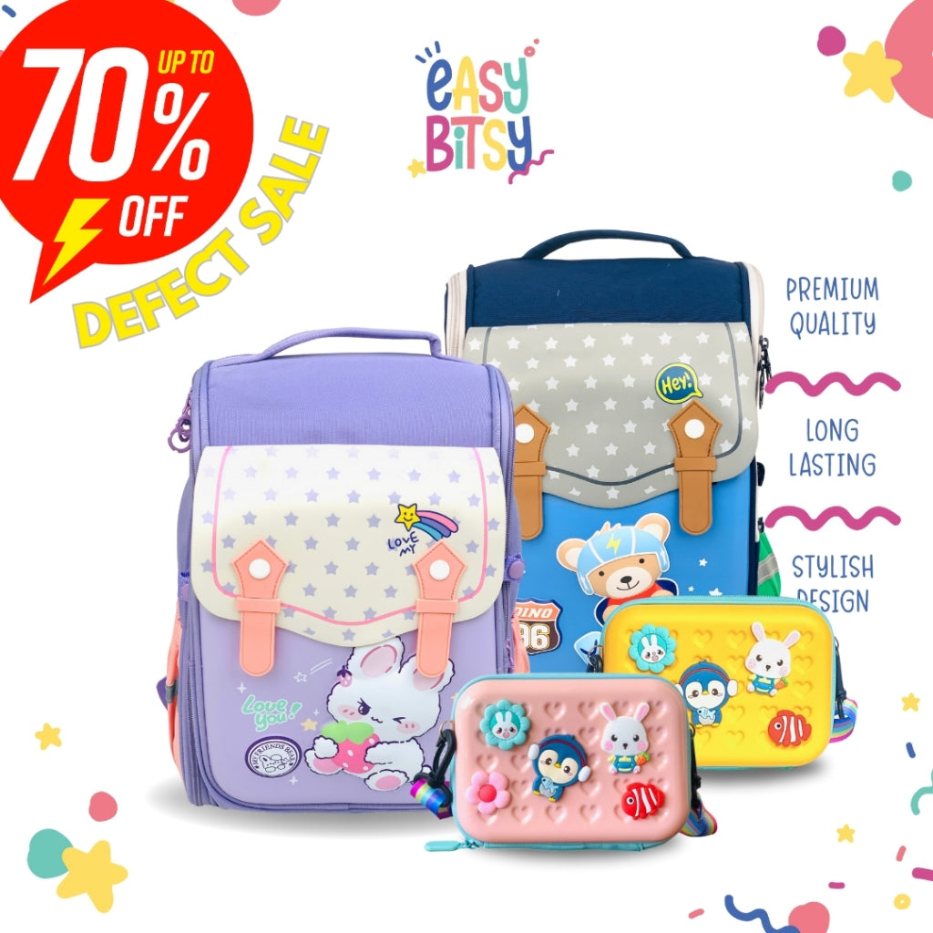 Easy Bitsy Tas Ransel Cartman Dan Sling Bag JIb Bitz - Defect Sale Tidak ada merek