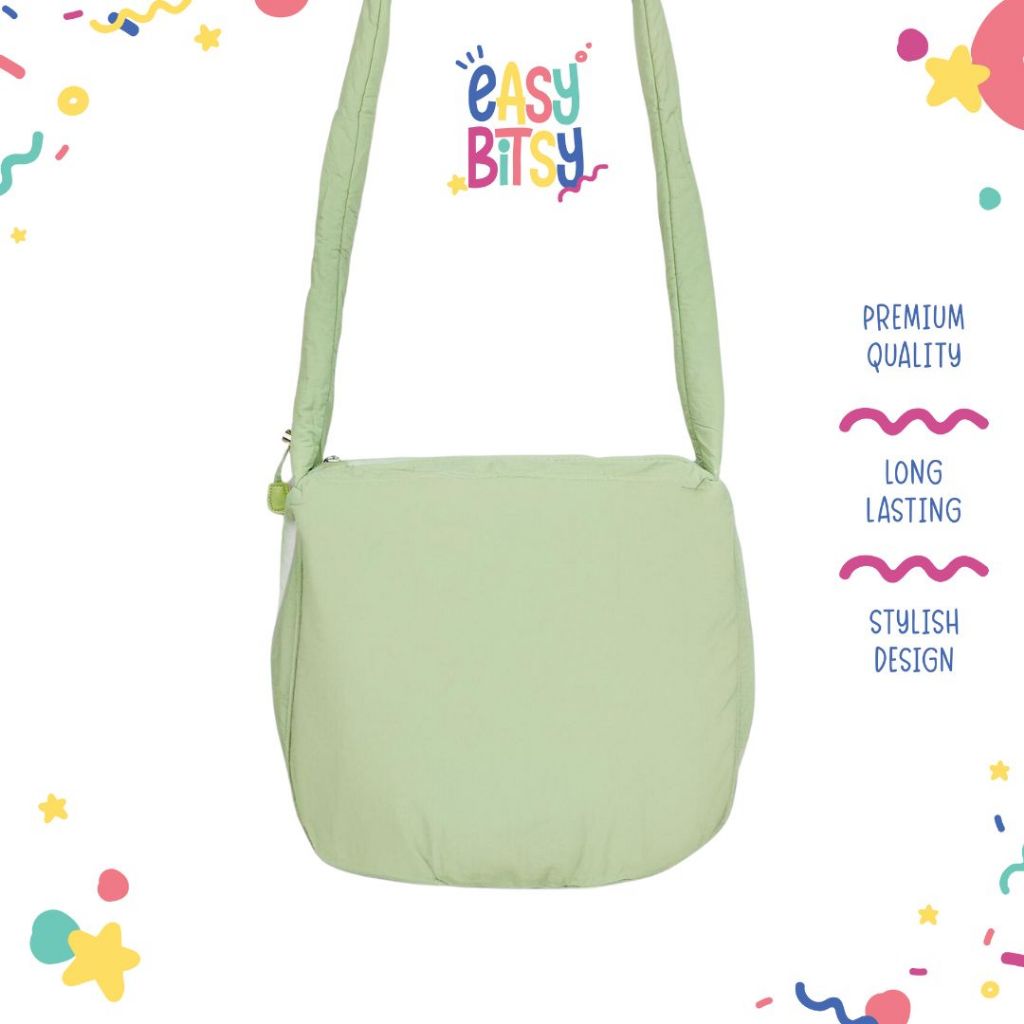 Easy Bitsy Tas ToteBag Polos Puffy Tidak ada merek