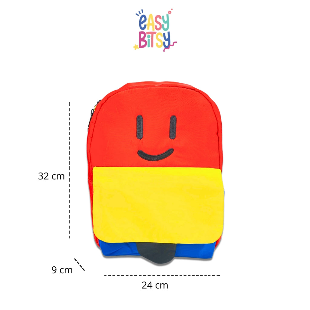 Easy Btsy Tas Ransel Anak Paud Tk 3 Color - Smiley Tidak ada merek