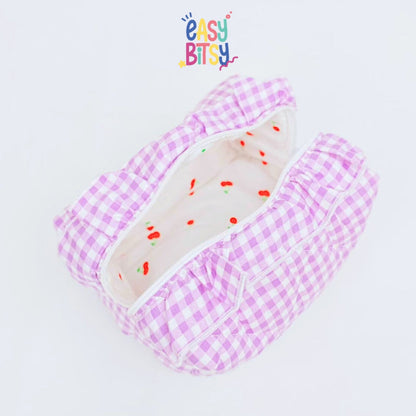 Easy Bitsy Pouch Korea Tempat Make Up Lucu - Cheerful Tidak ada merek