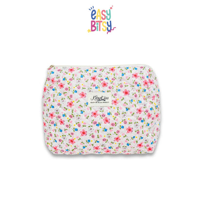 Easy Bitsy Pouch Korea Tempat kosmetik Make up Perlatan tulis - Fairytopia Tidak ada merek