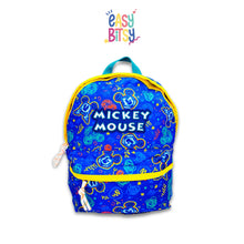 Easy Bitsy Tas Ransel Backpack Perempuan PAUD TK SD Premium Mickiy Mouse Blue - ZR Tidak ada merek