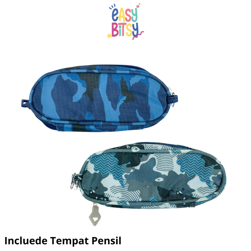 Easy Bitsy Tas Ransel Anak Laki - Laki Militer Series Tidak ada merek