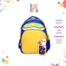 Easybitsy Tas Ransel Backpack Sekolah Anak Laki-Laki Perempuan SD Pixel Bits – Lego Tidak ada merek