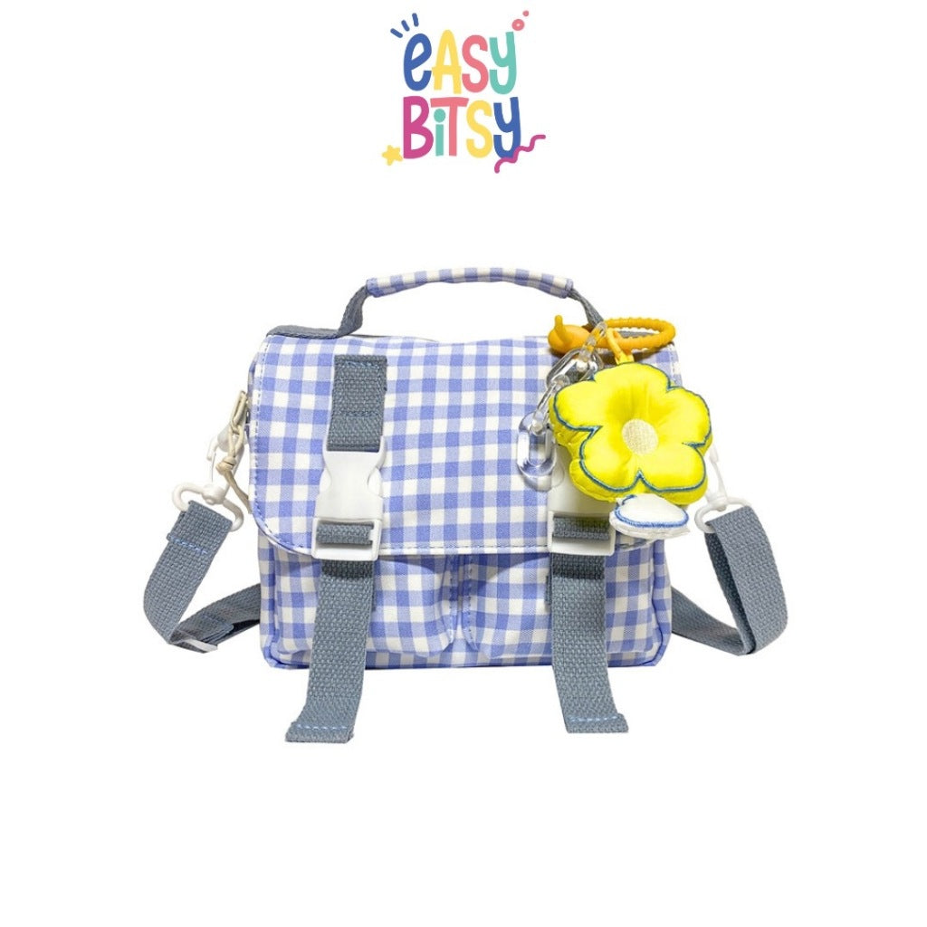 Easybitsy Tas Slingbag Korea Perempuan All Ages Premium - Fabric (TANPA AKSESORIS GANTUNGAN) Tidak ada merek