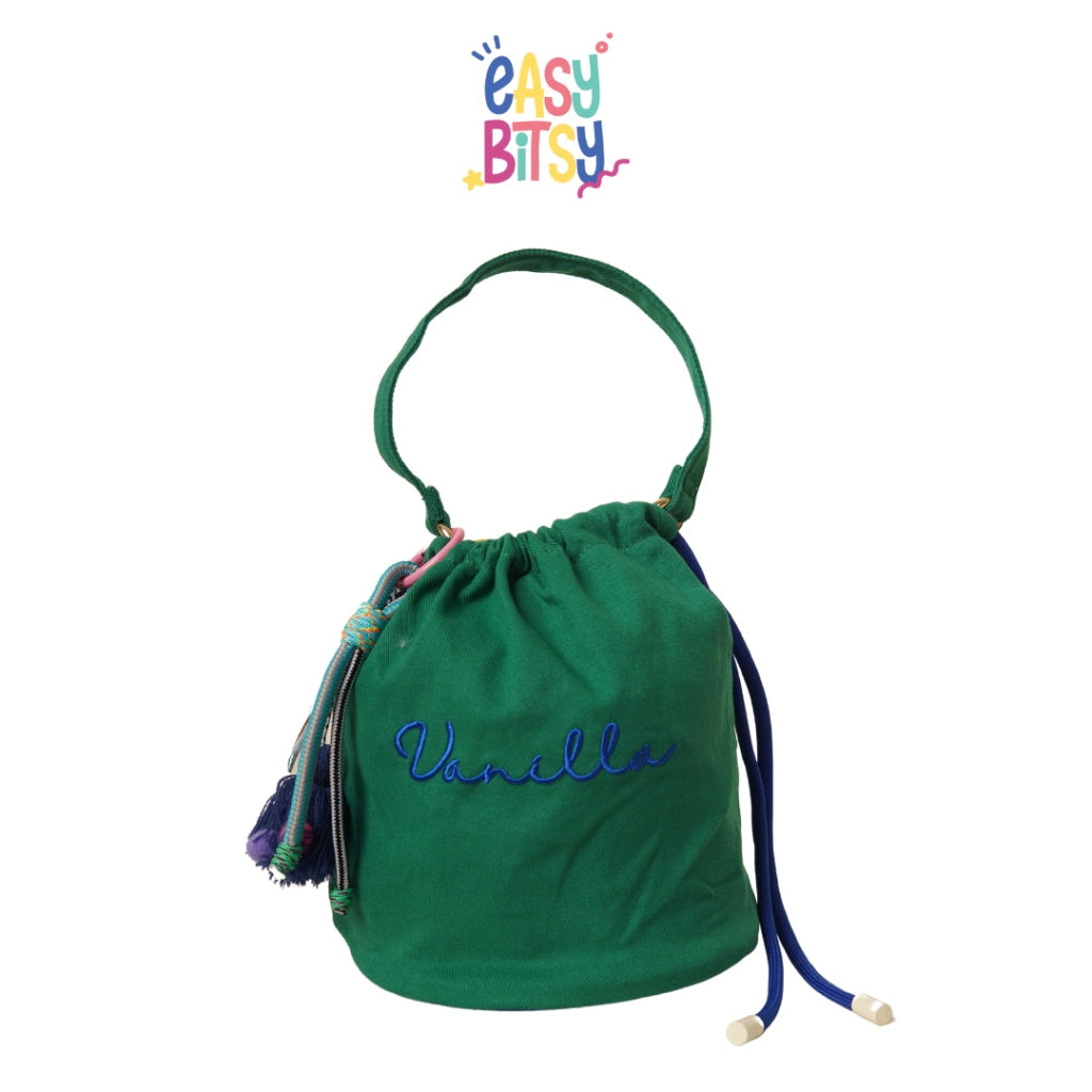 Easy Bitsy Tas Tenteng Vanila Pink Hijau Putih ( Tanpa Gantungan ) Tidak ada merek