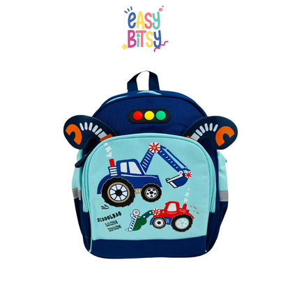 Easy Bitsy - Tas Ransel Anak Laki-laki PAUD TK - Truck Tidak ada merek