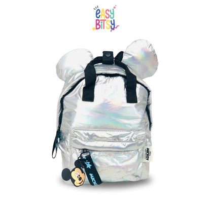Easy bitsy Tas Ransel Backpack Perempuan Anak Premium Mickey Silver -ZR Tidak ada merek