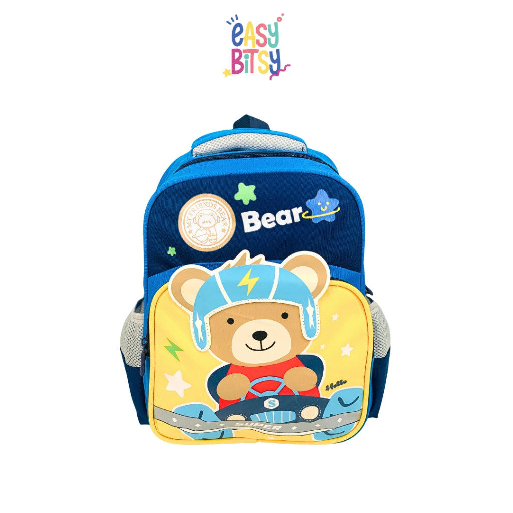 Easy Bitsy Tas Ransel TK SD Karakter Super Rabbit Bear - Stars Tidak ada merek