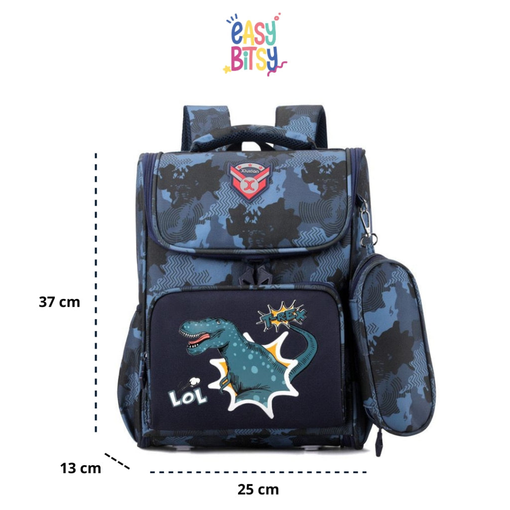 Easy Bitsy Tas Ransel Anak Laki - Laki Militer Series Tidak ada merek