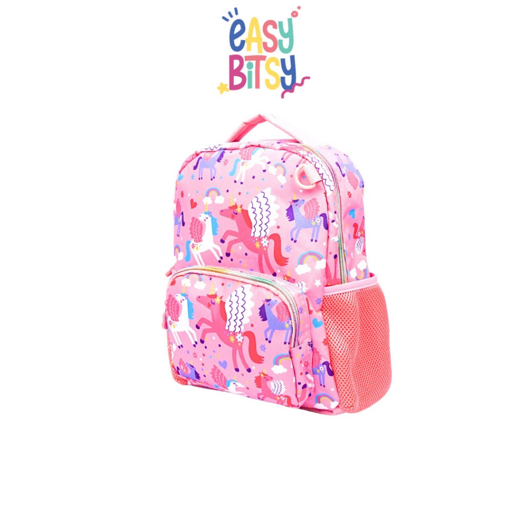 Easybitsy Tas Ransel Backpack Sekolah Anak Perempuan PAUD-TK Mermaid, Unicorn, Cat - Russel Tidak ada merek