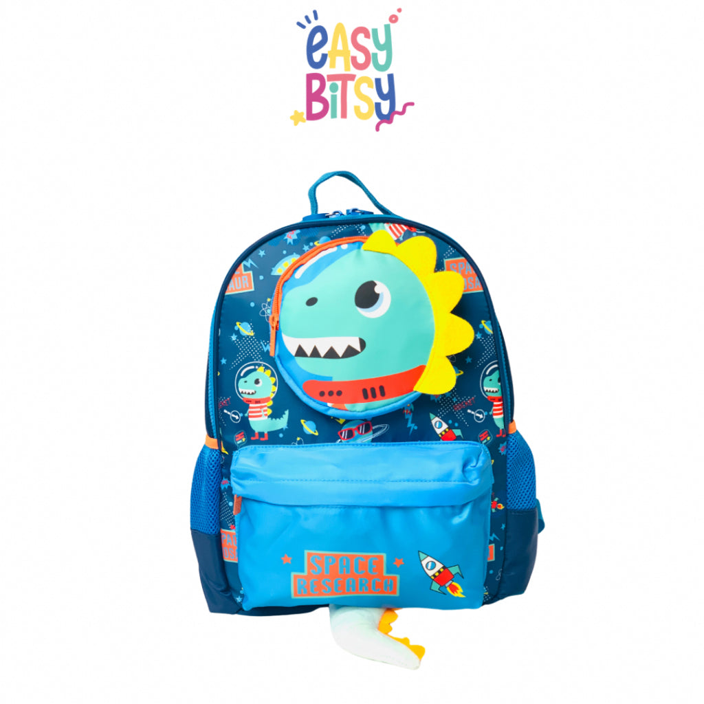 Easy Bitsy - Tas Ransel Backpack Sekolah Dino Soccer Astronot Anak Laki-Laki SD – Ursula Tidak ada merek