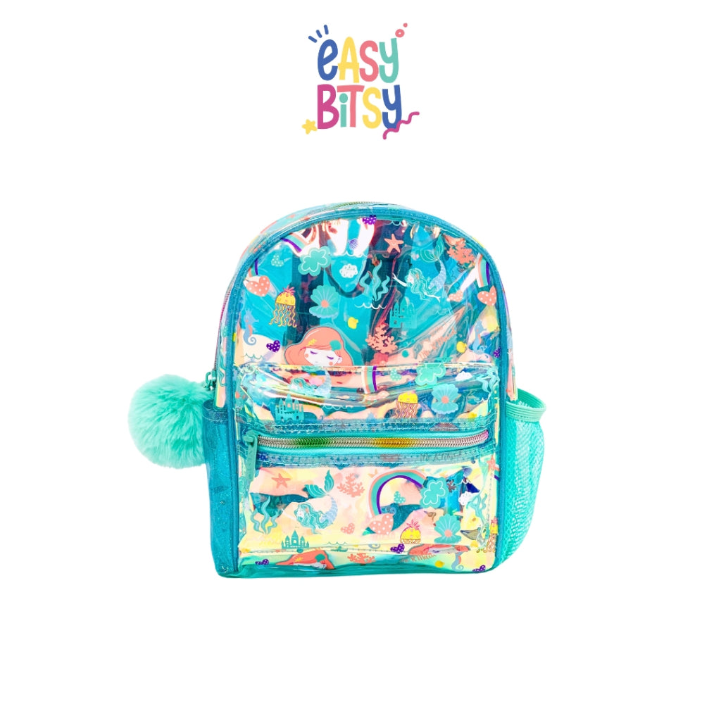 Easybitsy Tas Ransel Backpack  Holo Anak Perempuan PAUD-TK  Mermaid, Unicorn, Cat - Mulan Tidak ada merek