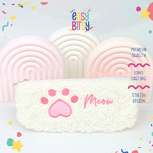 Easy Bitsy Pencil Case Tempat Pensil Bulu Cat Paw - Elinor Tidak ada merek