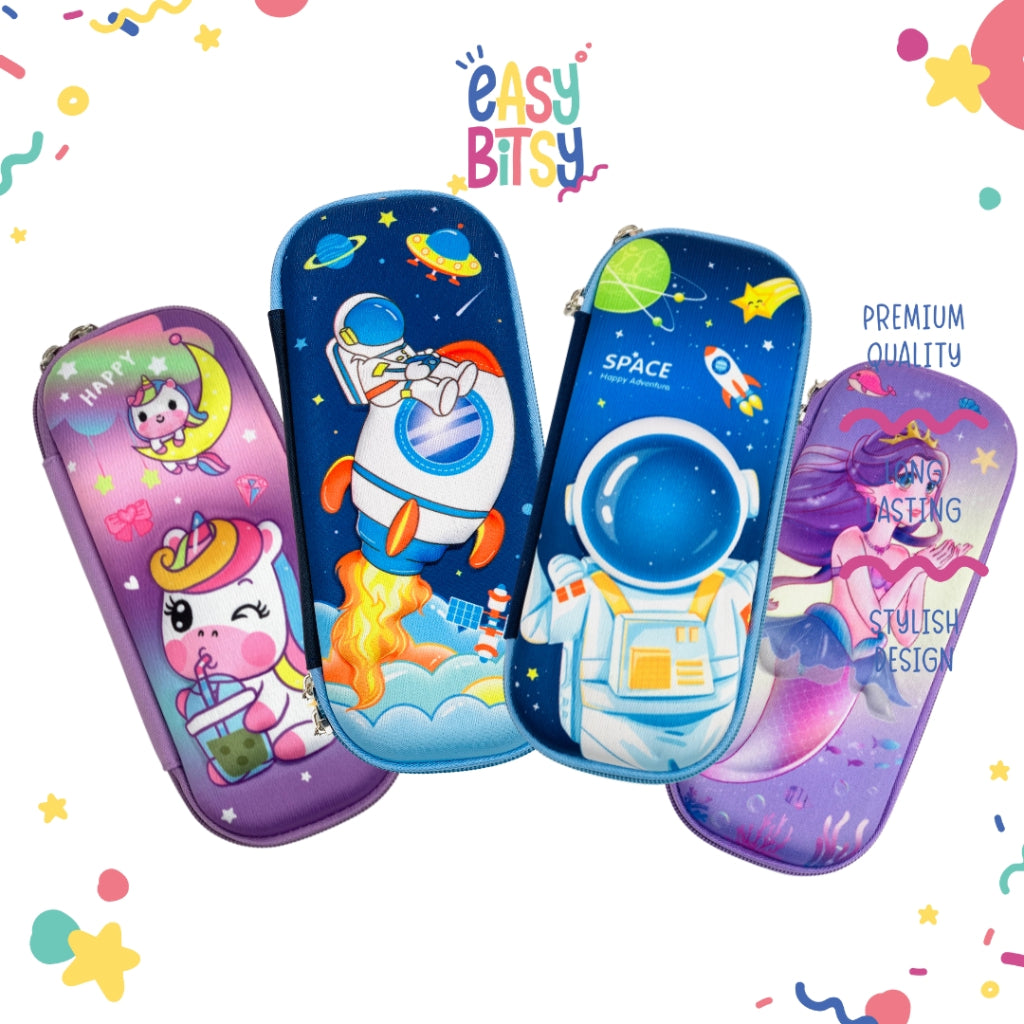 Easy Bitsy Pencil Case Tempat Pensil Karakter - Bubby Tidak ada merek