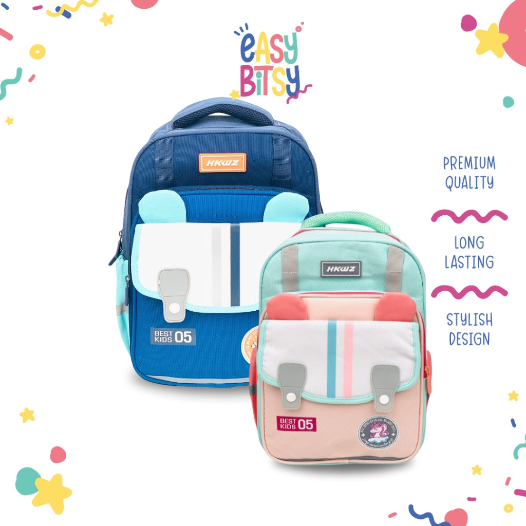 Easy Bitsy Tas Ransel SD Motif Warna Warni - Buzz Tidak ada merek