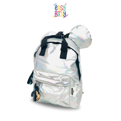 Easy bitsy Tas Ransel Backpack Perempuan Anak Premium Mickey Silver -ZR Tidak ada merek