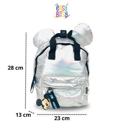 Easy bitsy Tas Ransel Backpack Perempuan Anak Premium Mickey Silver -ZR Tidak ada merek