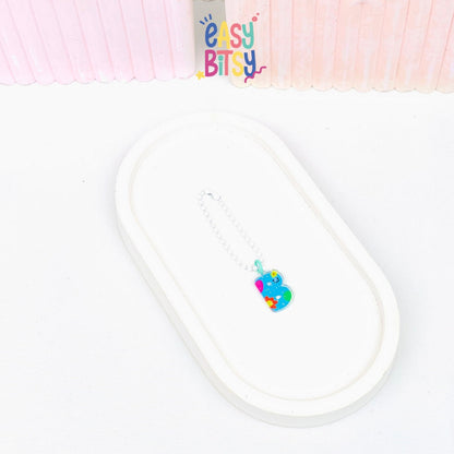 Easy Bitsy Keychain Gantungan Alphabet Mini - mrica Tidak ada merek