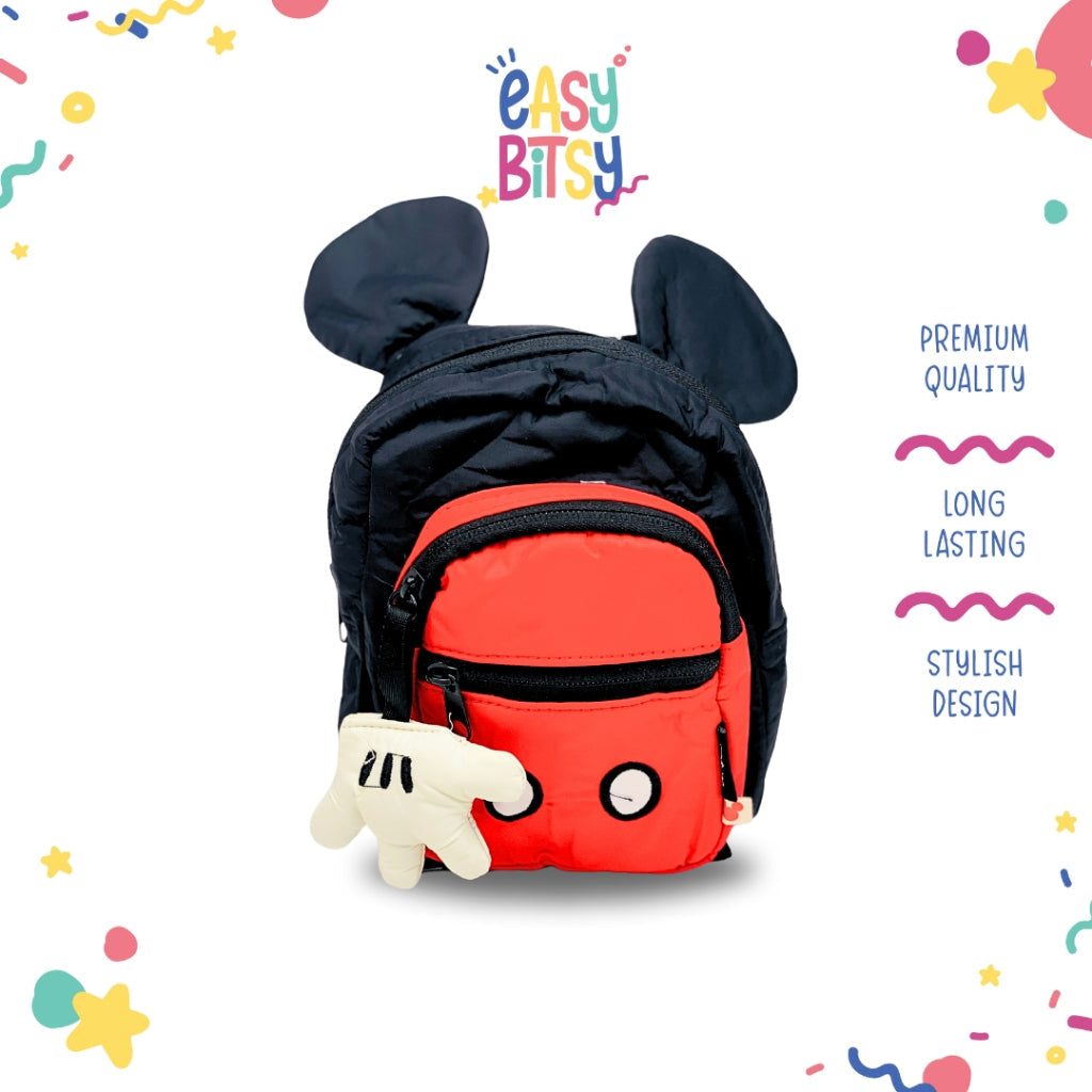 Easy Bitsy Tas Ransel Anak Mini Backpack Hand Mickey Mouse - ZR Tidak ada merek