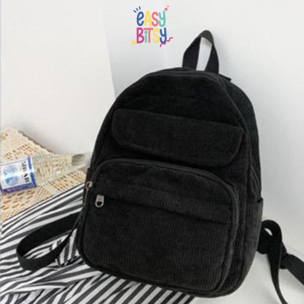 Easy Bitsy Tas Ransel Dewasa Korea Polos - Gabble Tidak ada merek