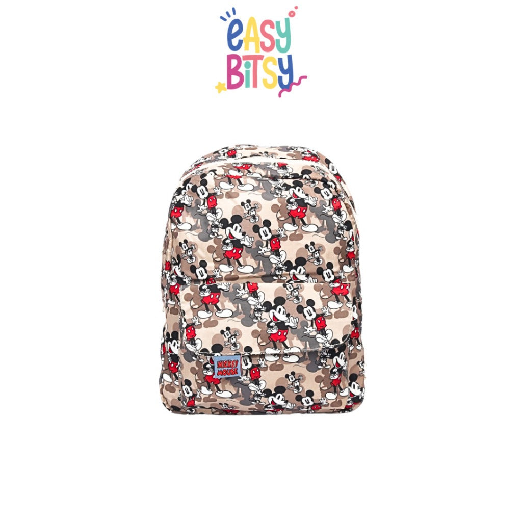 Easybitsy Tas Ransel Backpack Perempuan PAUD-TK Premium Mickey Mouse Army - ZR Tidak ada merek