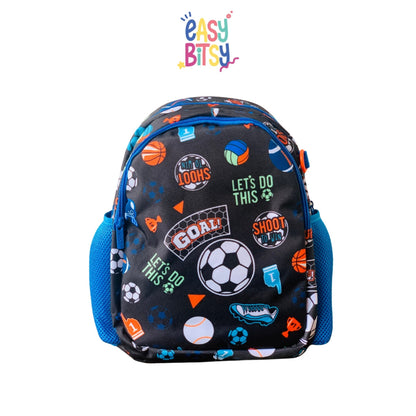 Easybitsy Tas Ransel Backpack Sekolah Anak Laki-Laki Perempuan PAUD TK Mermaid, Soccer - Hopps Tidak ada merek
