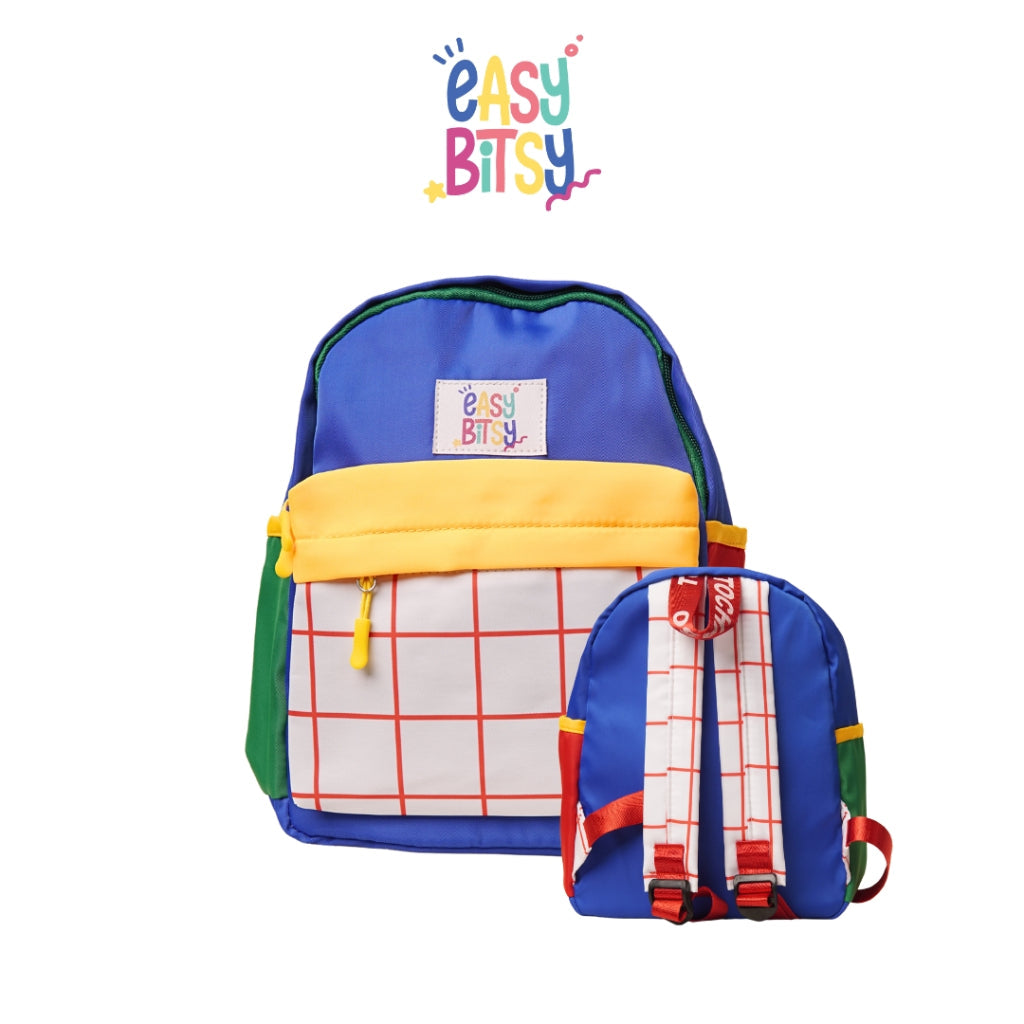 Easy Bitsy Tas Ransel Anak Kotak Kotak - Winnie Tidak ada merek