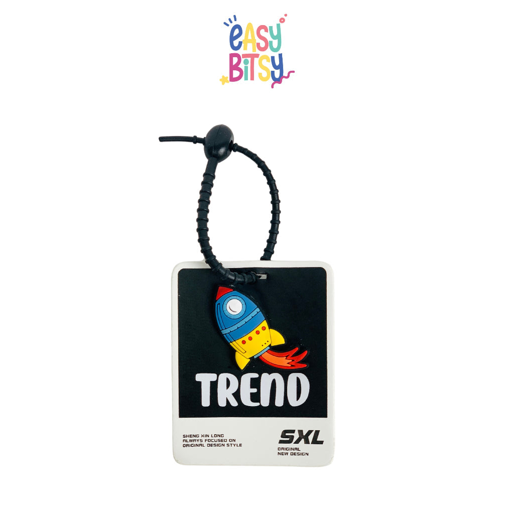 Easy Bitsy Keychain Gantungan Kunci Karet Tidak ada merek