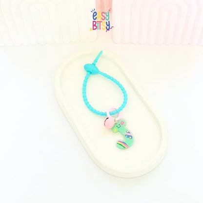 Easy Bitsy Keychain Gantungan Alphabet Akrilik Tidak ada merek