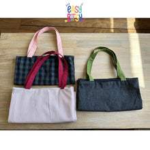 Easy Bitsy Tas Tote Bag Kotak - kotak Tidak ada merek