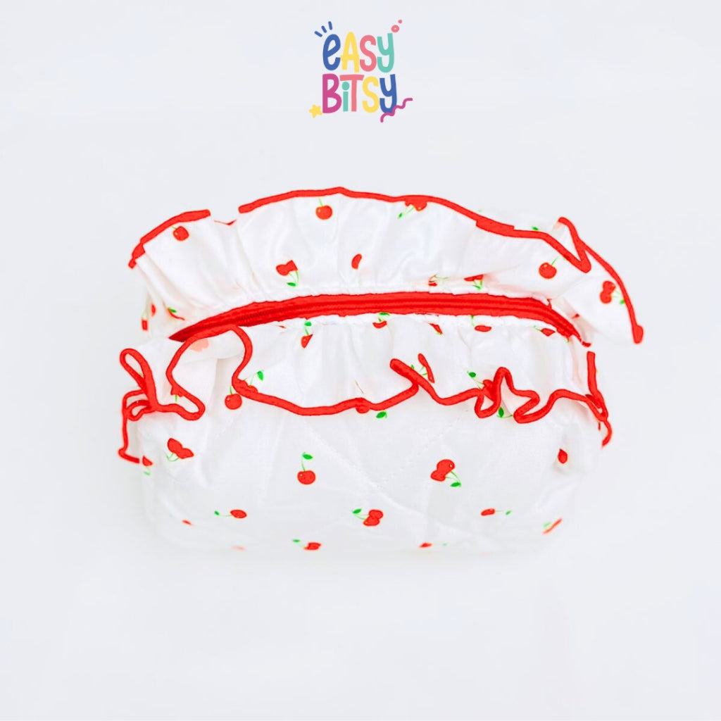 Easy Bitsy Pouch Korea Tempat Make Up Lucu - Cheerful Tidak ada merek