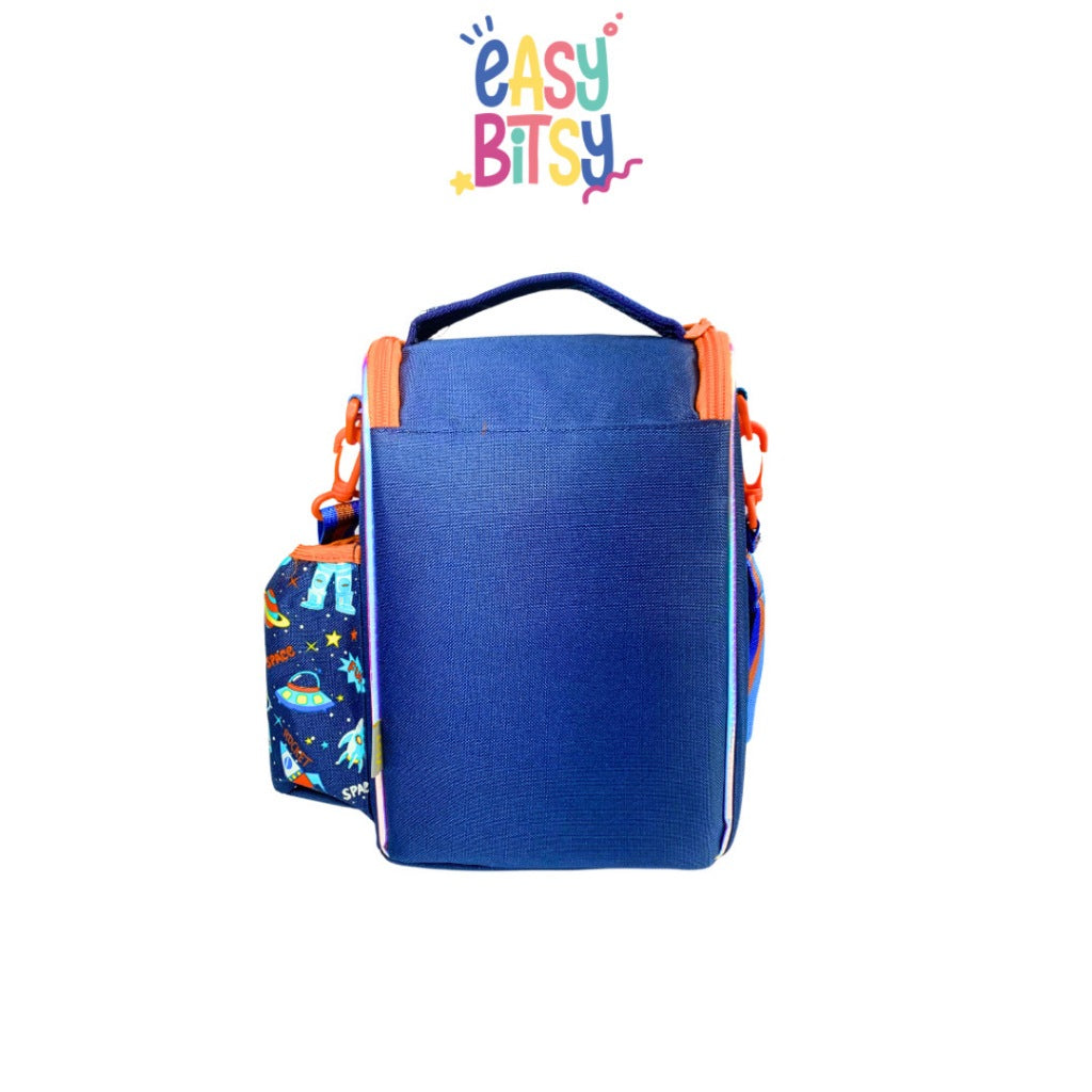 Easybitsy Tas Bekal Lunch Bag Box Tempat Makan Anak Laki-Laki TK - SD Astronot, Dino - Shifu Tidak ada merek