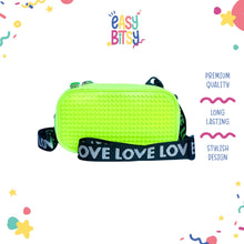 Easybitsy Tas Selempang Sling Bag Anak Perempuan Laki-Laki TK-SMP Pixel Bits – Lego Tidak ada merek