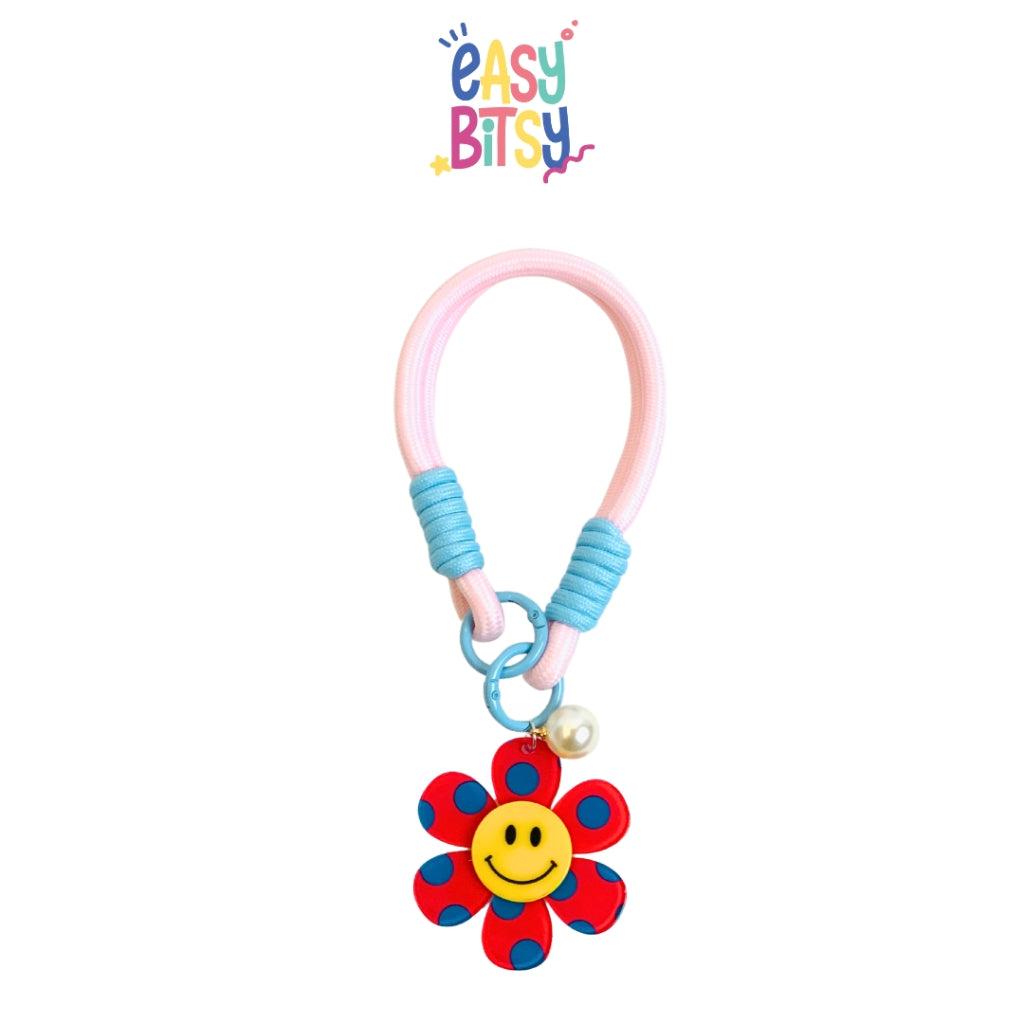 Easy Bitsy Keychain Gantungan Flower Tidak ada merek