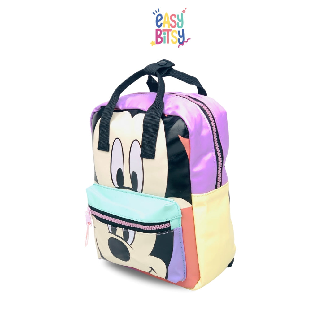 Easy Bitsy Tas Ransel Backpack Perempuan PAUD-TK Premium Minnie Mouse Kombinasi Warna - ZR Tidak ada merek