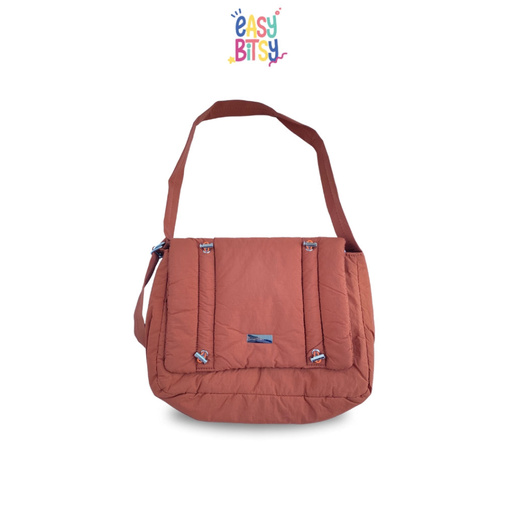 Easy Bitsy Tas Selempang Tote Bag Korea Dewasa Puffy Polos -  Jasmine Tidak ada merek