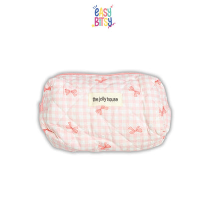 Easy Bitsy Pouch Besar Kecil Pillow Tempat Make up Skincare Perlengkapan Tulis - Grace Tidak ada merek