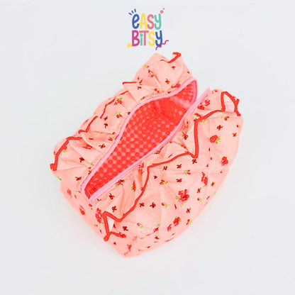 Easy Bitsy Pouch Korea Tempat Make Up Lucu - Cheerful Tidak ada merek