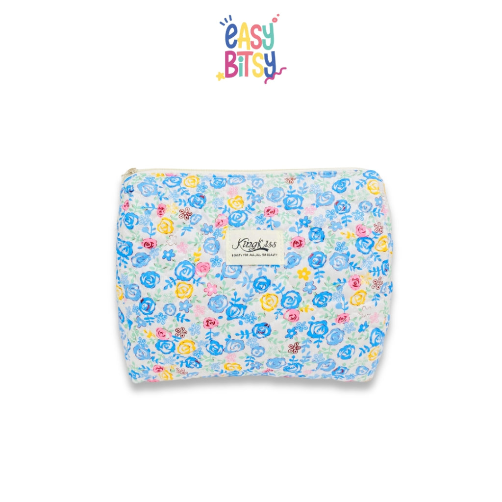 Easy Bitsy Pouch Korea Tempat kosmetik Make up Perlatan tulis - Fairytopia Tidak ada merek