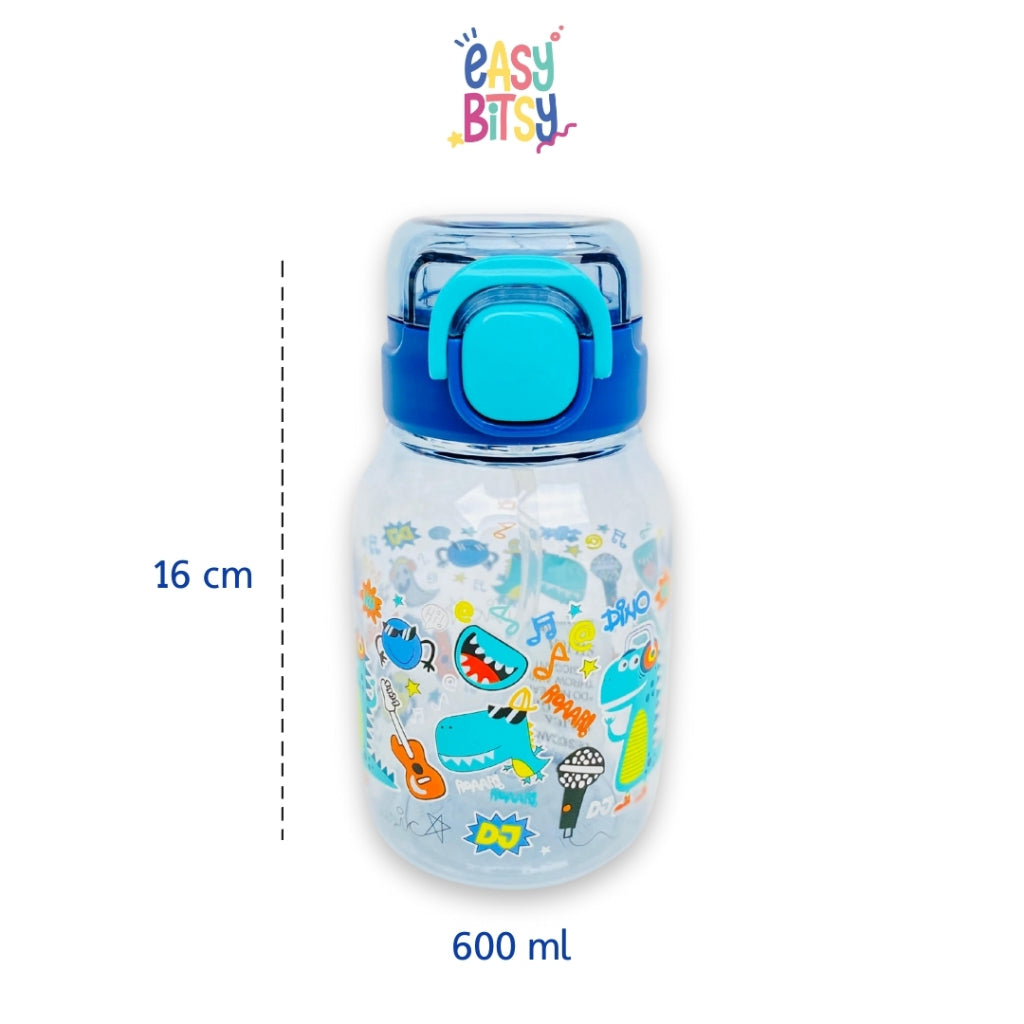 Easy Bitsy Botol Minum Anak Karakter 600 ml - Muge Tidak ada merek