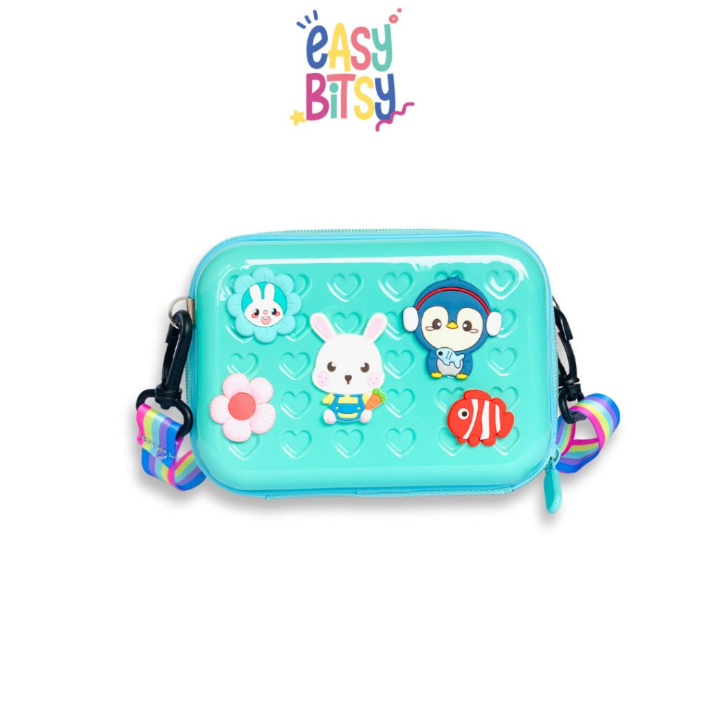 Easybitsy Tas Selempang Sling Bag Anak Perempuan TK-SD Jib Bitz – Koper Mini Tidak ada merek
