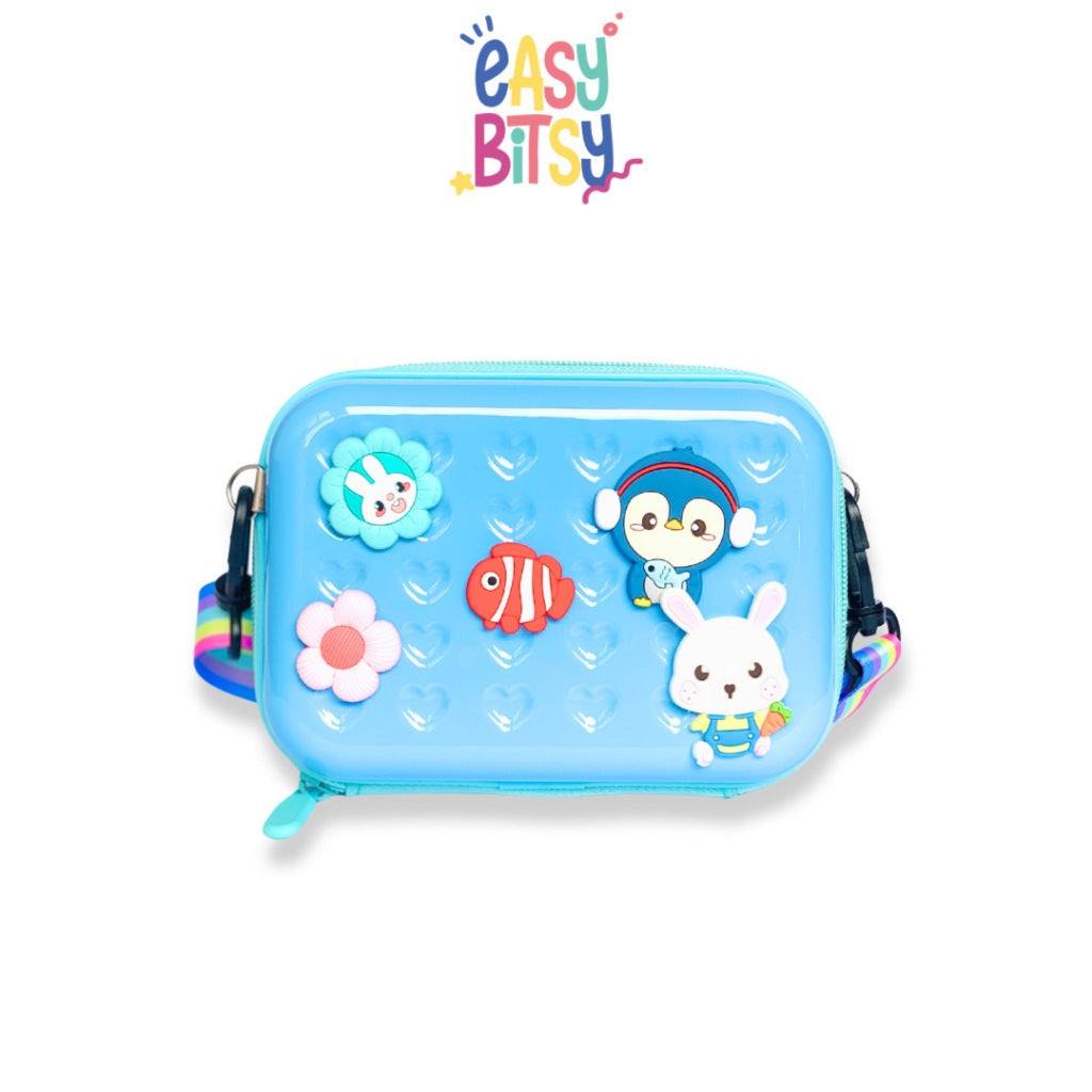Easybitsy Tas Selempang Sling Bag Anak Perempuan TK-SD Jib Bitz – Koper Mini Tidak ada merek