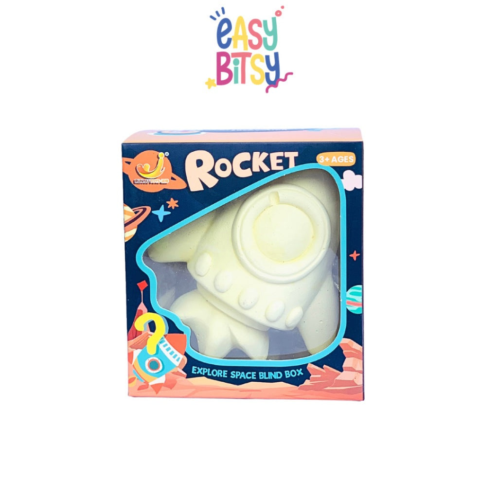 Easybitsy Mainan Toy Dig It Up Anak Perempuan Laki-Laki PAUD-TK Bintang Laut, Kerang, Love, Rocket