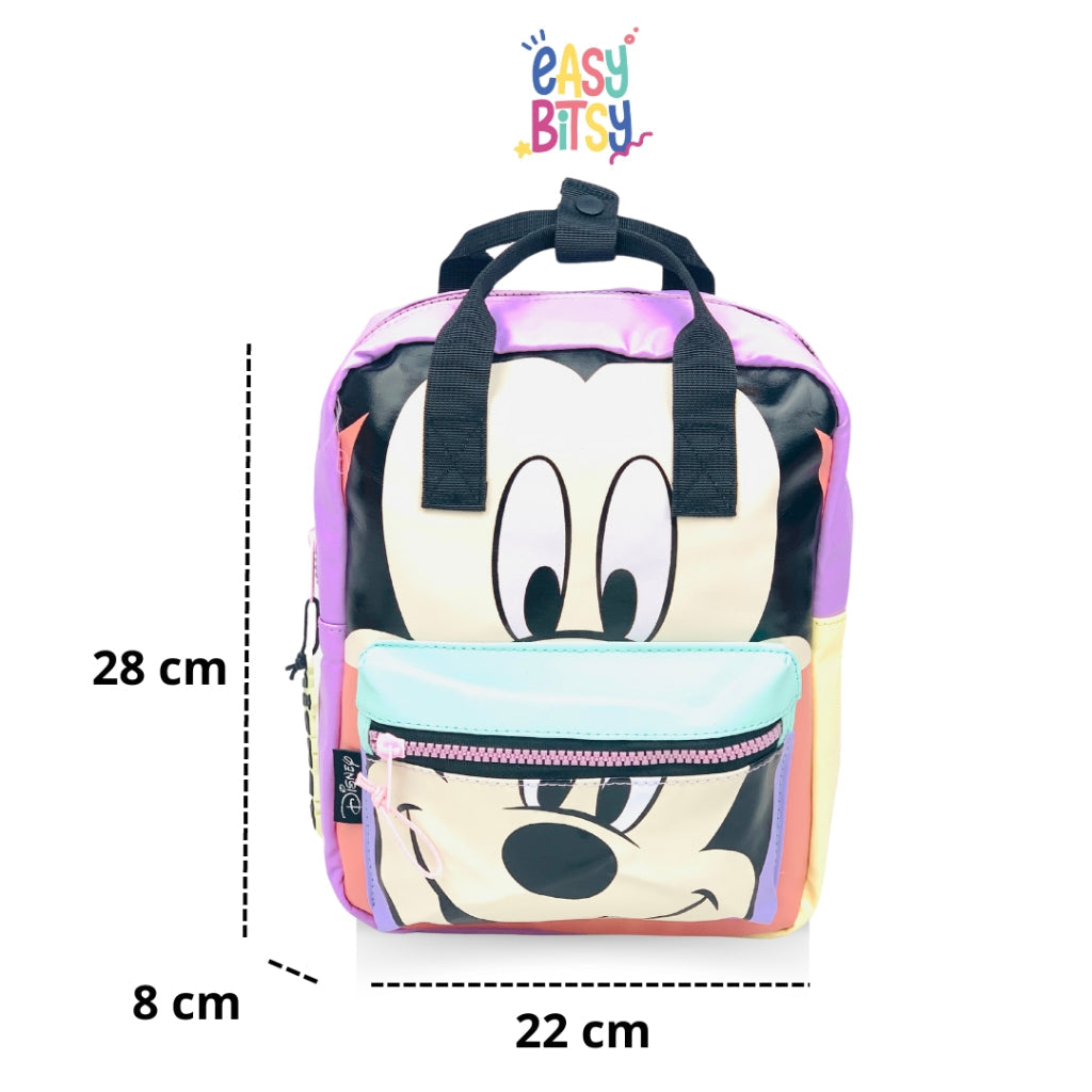 Easy Bitsy Tas Ransel Backpack Perempuan PAUD-TK Premium Minnie Mouse Kombinasi Warna - ZR Tidak ada merek