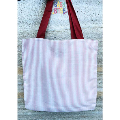 Easy Bitsy Tas Tote Bag Kotak - kotak Tidak ada merek