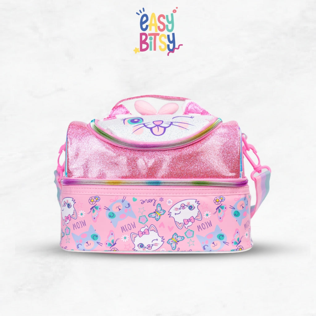 Easy Bitsy - Tas Bekal Lunch Bag Box Mermaid Unicorn Tempat Makan Anak Perempuan TK SD - Petter Tidak ada merek